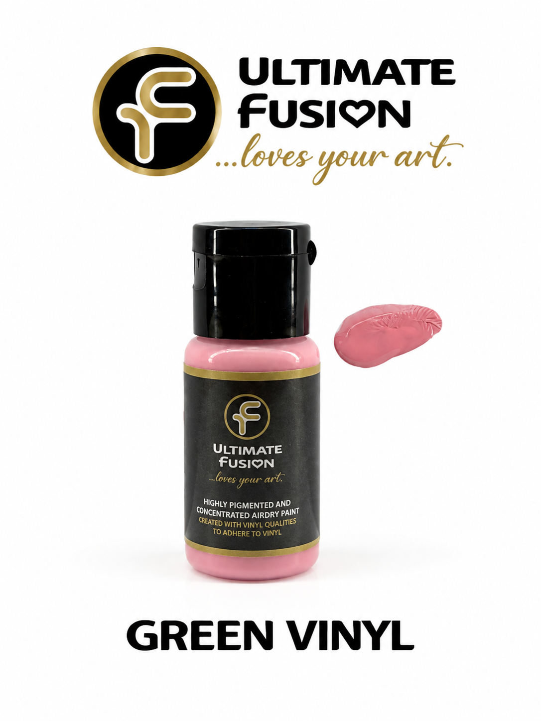 Green vinyl - Pale Pink (12ml)
