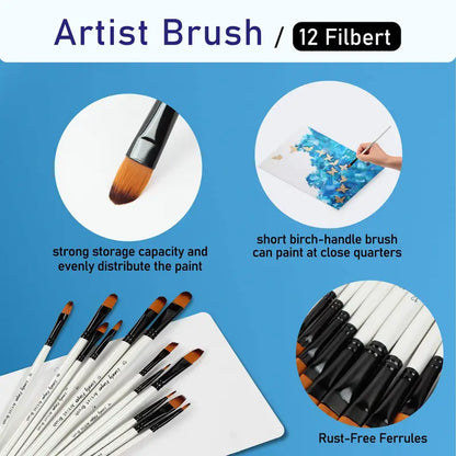 Blending Brushes - Pack of 12