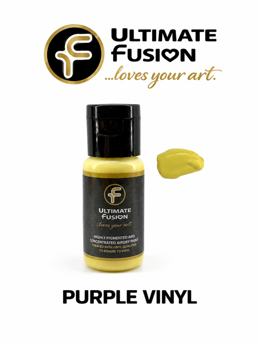 Purple Vinyl - Lemon Yellow (12ml)