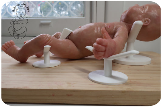 Silicone Painting Stand Set