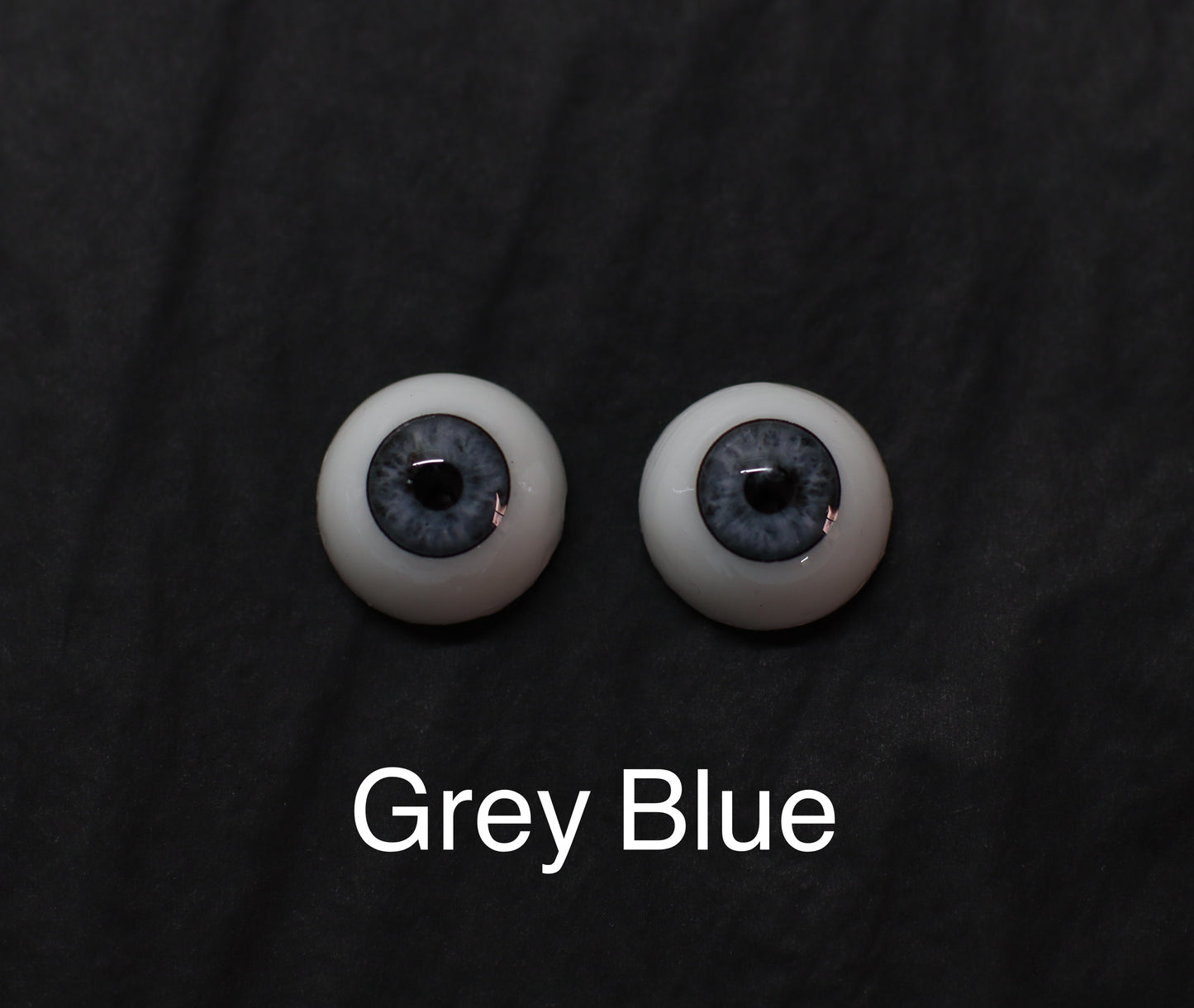 Grey Blue Resin Eyes 22mm