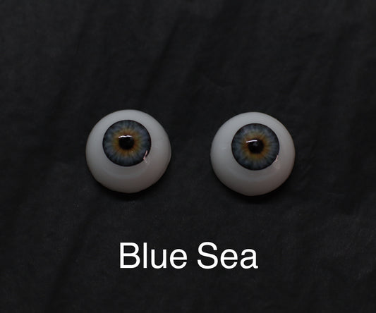 Blue Sea  Resin Eyes 24mm