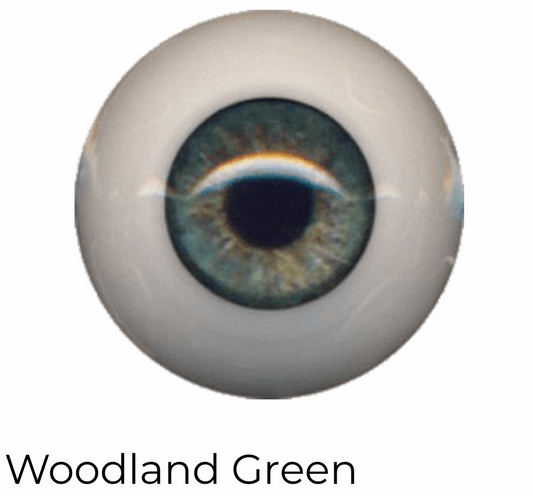 EyeCo PolyGlass Eyes - Woodland Green 18 mm