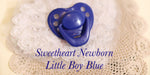 Honeybug Sweetheart Design Magnetic Dummy Little Boy Blue (Newborn size)