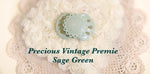 Honeybug Precious Vintage (Preemie size) Design Magnetic Dummy Sage