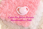 Honeybug Precious Cutie-Pie (Micro Preemie size) Design Magnetic Dummy Marshmellow Pink