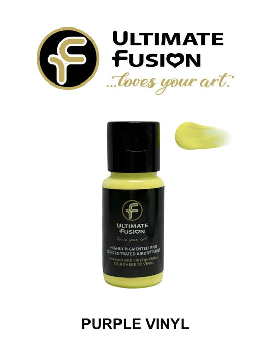 Purple Vinyl - Lemon Yellow (12ml)