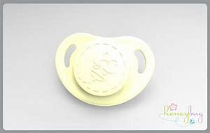 Honeybug Precious Sweetdreams (Preemie size) Design Magnetic Dummy Frosted Yellow