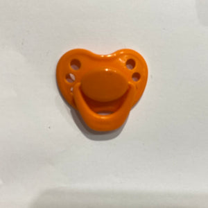 Honeybug Sweetheart Design Magnetic Dummy Orange (Newborn size)