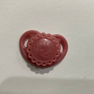 Honeybug Precious Vintage (Micro Preemie size) Design Magnetic Dummy Rose Pink